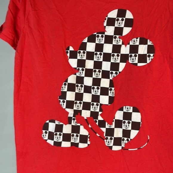 Mickey Checked Graphic Tee - Picture 3 of 10